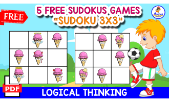 5 SUDOKU GAMES | ICE CREAM THEMED