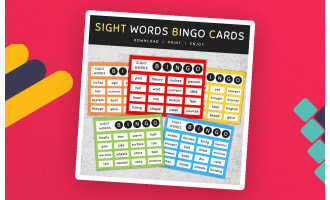 5th 100 Fry Sight Words: Bingo Cards