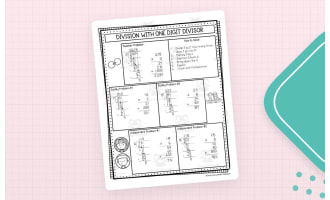 5th Grade Division – Guided Maths Notes