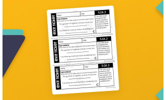 5th Grade Math Exit Tickets – Quick Assessment Set