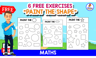 6 FREE EXERCISES | PAINT THE SHAPE