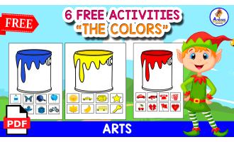 6 FREE POSTERS OF THE COLORS | FREE ACTIVITY