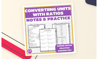 6th Grade Unit Conversions – Guided Notes & Practice
