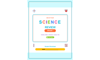 7th Grade End of Year Science Review Worksheets & Games | NGSS Aligned