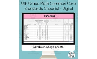 7th Grade Math Common Core State Standards Checklist ...