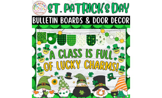 Lucky Charms St. Patrick's Day Bulletin Board