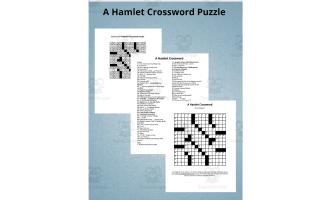 Vocabulary as Shakespeare Meant it in Hamlet Puzzle by Teach Simple