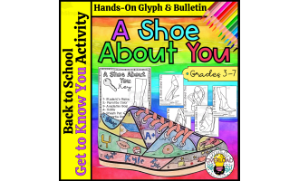 "A Shoe About You" Back to School Hands-On Activity and Bulletin Board Display