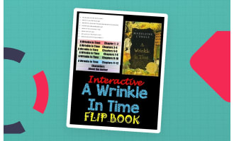 A Wrinkle in Time Study Guide Flip book