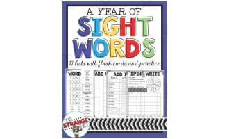 A Year of Sight Words