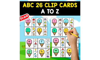 ABC CLIP CARDS | FREE RESOURCE