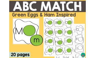 ABC Match - Green Eggs and Ham