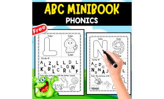ABC MINIBOOK OF PHONICS | FOR KIDS