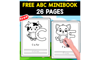 ABC OF ANIMALS | FREE MINIBOOK