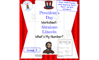 Abraham Lincoln Math Trivia Worksheet