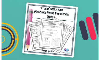 Absolute Value Function Transformations: Scaffolded Notes