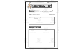 Absorbency Test