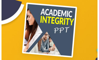 Academic Integrity - Plagiarism, Paraphrasing & Quoting - An introduction PowerPoint