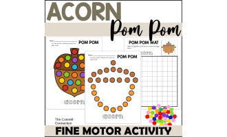 Acorn Pom Pom Mats