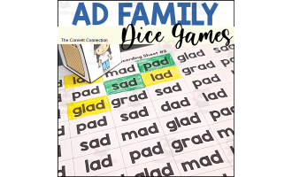 AD Word Family Dice Games