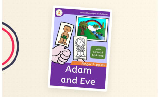 Adam and Eve - Finger Puppets - Bible story