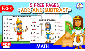 ADD AND SUBTRACT WITH EGYPT | 1-DIGIT OPERATIONS