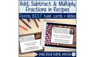 Add, Subtract & Multiply Fractions in Recipes - Florida BEST MA.4.FR.2