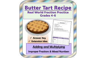 Addition and Multiplication of Mixed Numbers and Improper Fractions with Doubling a Recipe