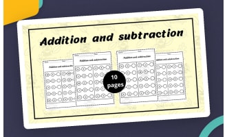 Addition and subtraction - daily addition subtraction practice