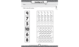 Addition and Subtraction Facts 1-10 Printable Workbook