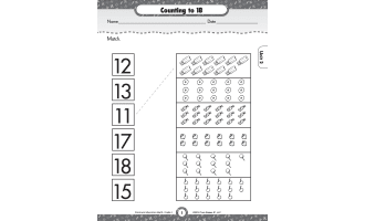 Addition and Subtraction Facts 1-18 Printable Workbook