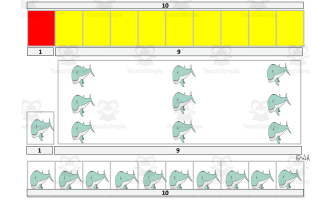 Addition Pairs Mat: 1+9
