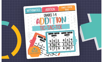 Addition Tic-Tac-Toe