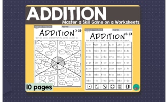 Addition Worksheets 0-10