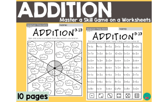 Addition Worksheets 0-10