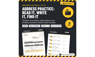 Address Practice | Envelopes, Mailboxes + Forms | Life Skills
