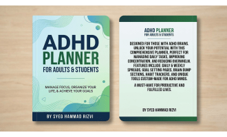 ADHD Planner for Adults & Students Book