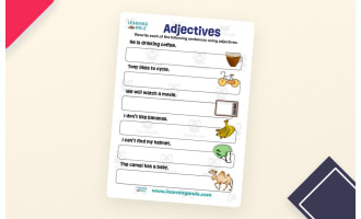 Adjectives Activity