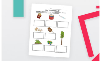 Adjectives Pictures Worksheet