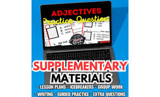 Adjectives Supplementary Materials Grade 5-6 (PDF)