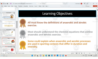 Aerobic and Anaerobic Energy Systems