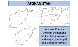 Afghanistan Maps
