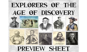 Age of Exploration – 13 Famous Explorers Booklet