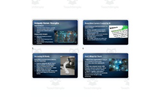 AI in Society, Jobs & The Future Slides, Quiz & Vocab (Grades 6–12)