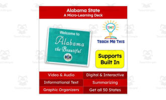 Alabama: A Micro-Learning Deck | Digital Geography Lesson