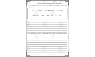 Alfie: The Turtle That Disappeared | Literacy Unit