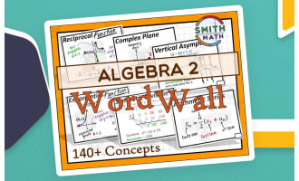 Algebra 2 Word Wall