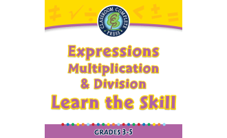Algebra: Expressions - Multiplication & Division - Learn the Skill - FLASH-MAC
