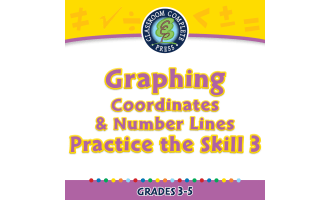 Algebra: Graphing - Coordinates & Number Lines - Practice the Skill 3 - FLASH-MAC