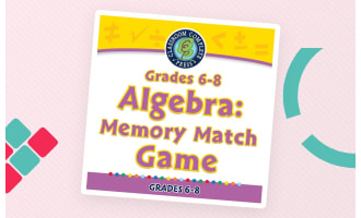 Algebra: Memory Match Game - FLASH-MAC